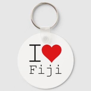 I LOVE FIJI KEY RING