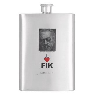 I love Fik premium flask