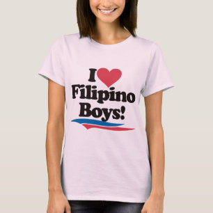 I Love Filipino Boys T-Shirt
