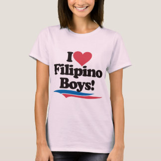 I Love Filipino Boys T-Shirt