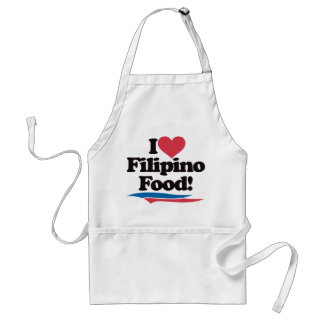I Love Filipino Food Standard Apron
