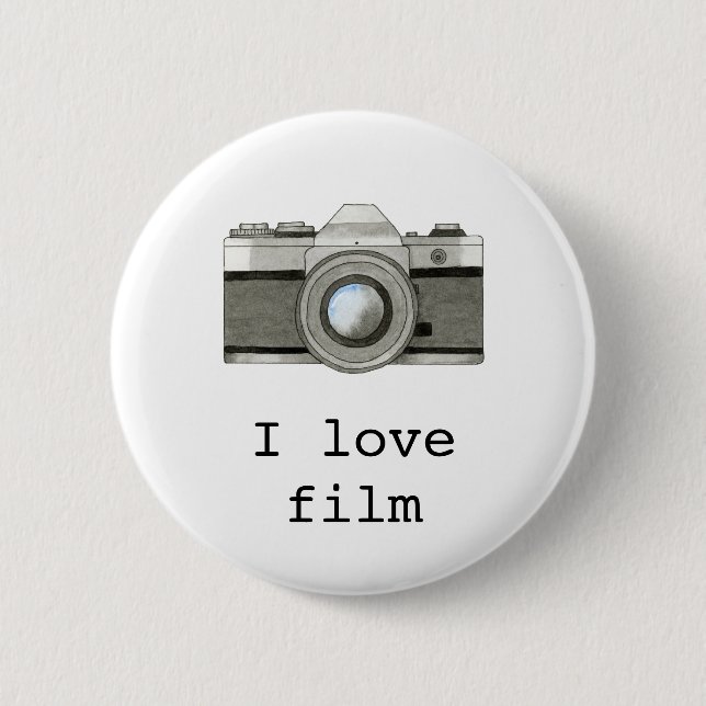 I love film badge (Front)