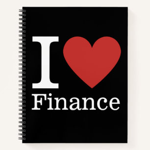 I ❤️ Love Finance - Finance Department NOTEBOOK