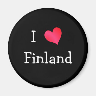 I Love Finland Magnet
