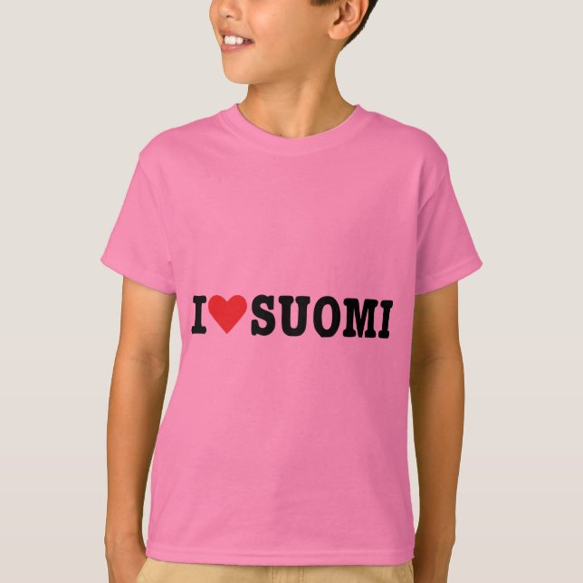 I love Finland T-Shirt (Front)