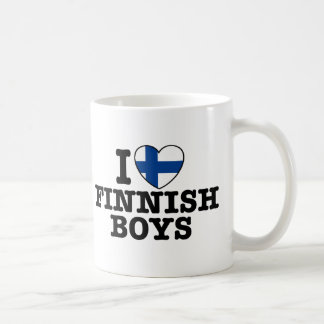 I Love Finnish Boys Coffee Mug