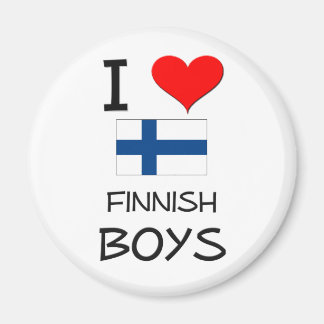 I Love Finnish Boys Magnet