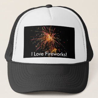 I Love Fireworks! Trucker Hat