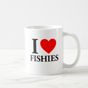 I Love Fishies Coffee Mug