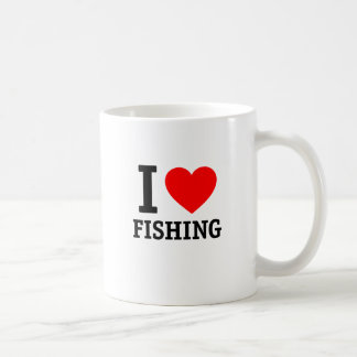 I Love Fishing Coffee Mug