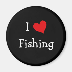 I Love Fishing Magnet