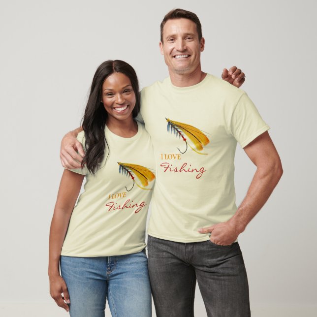 I Love Fishing T-Shirt (Unisex)