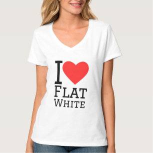 I love flat white T-Shirt