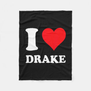 I love fleece blanket