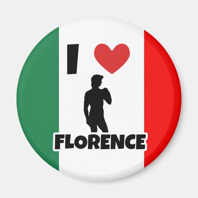 I love Florence Magnet (Front)