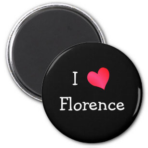 I Love Florence Magnet