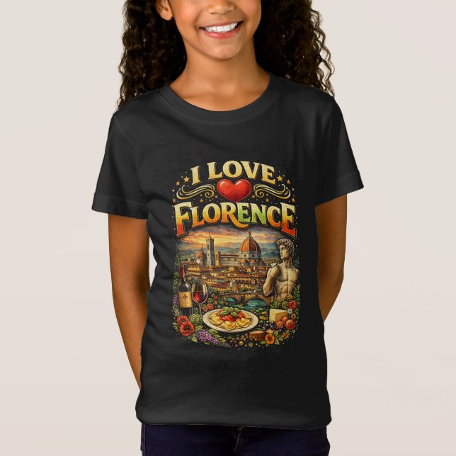 I Love Florence T-Shirt (Front)