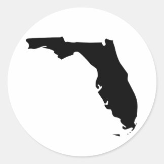 I Love Florida Classic Round Sticker