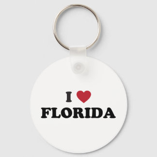 I Love Florida Key Ring