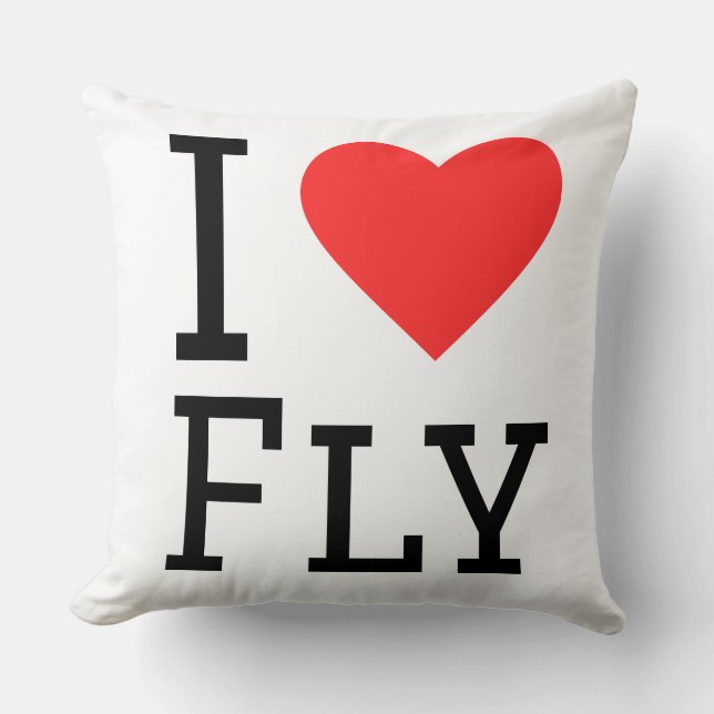 I love fly cushion (Front)