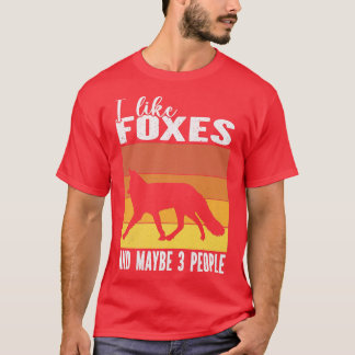 I Love Foes And Maybe 3 People For Fo lovers Premi T-Shirt