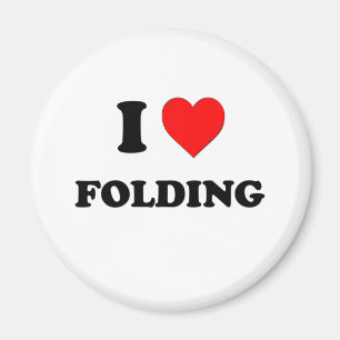 I love Folding Magnet