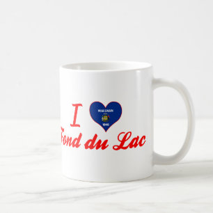 I Love Fond du Lac, Wisconsin Coffee Mug
