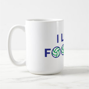 I love football coffee mug