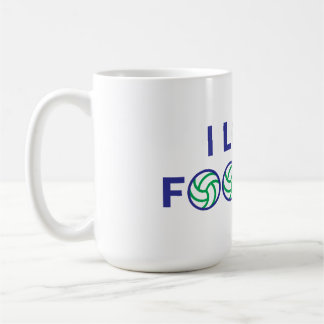 I love football coffee mug