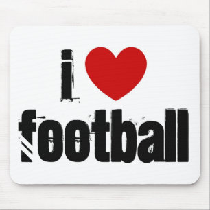 I love football mouse mat