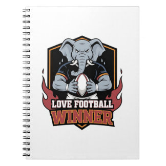 I love football notebook