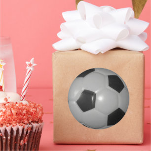 I Love Football (Soccer) Classic Round Sticker