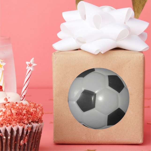 I Love Football (Soccer) Classic Round Sticker (Party)