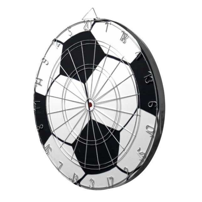 I Love Football (Soccer) Heart of the Game: I Love Dartboard (Front Right)