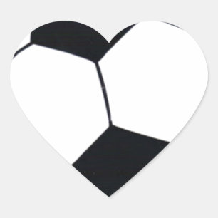 I Love Football (Soccer) Heart of the Game: I Love Heart Sticker