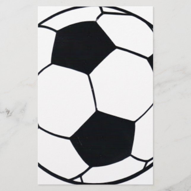 I Love Football (Soccer) Heart of the Game: I Love Stationery (Front)