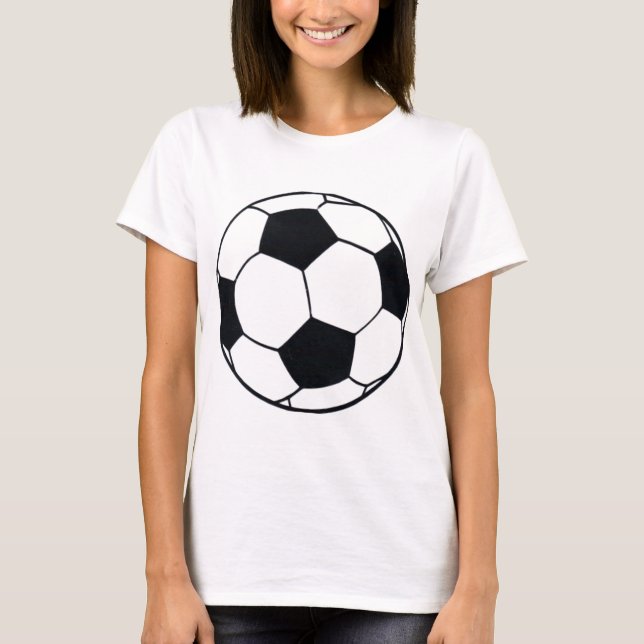 I Love Football (Soccer) Heart of the Game: I Love T-Shirt (Front)