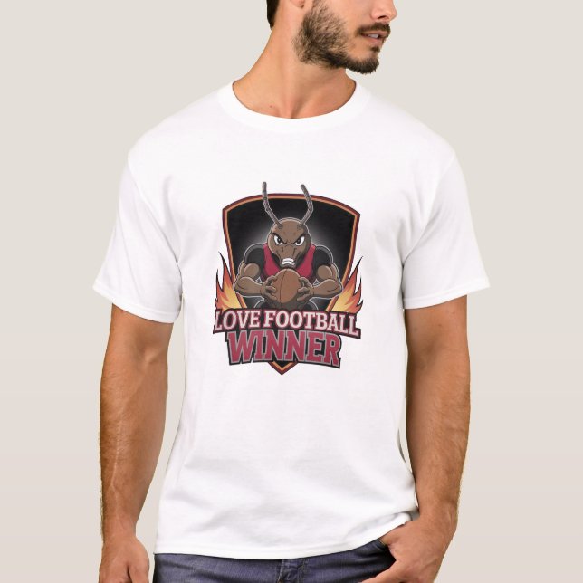 I love football  T-Shirt (Front)