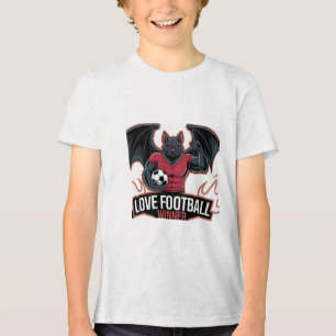 I love football  Tri-Blend shirt