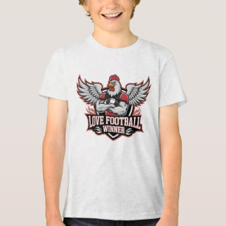 I love football Tri-Blend shirt