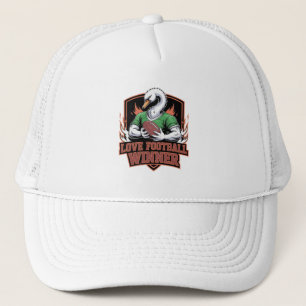 I love football  trucker hat
