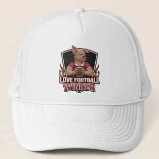 I love football trucker hat