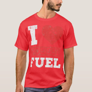 I Love Fossil Fuels Fossil Dinosaur Science  T-Shirt