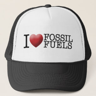 fossil in a baseball cap