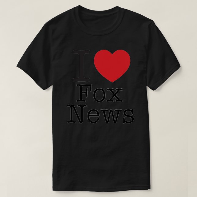 I LOVE Fox News Essential T-Shirt (Design Front)