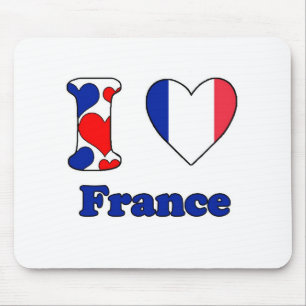 I love France Mouse Mat