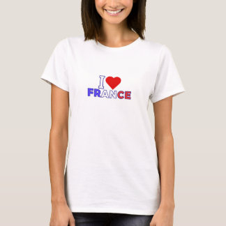 I Love France T-Shirt