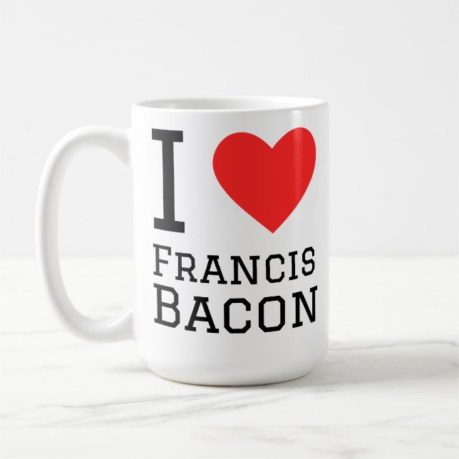 I love Francis bacon  Coffee Mug (Left)