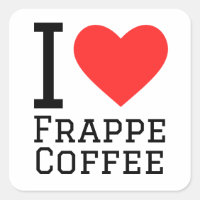 I love frappe coffee