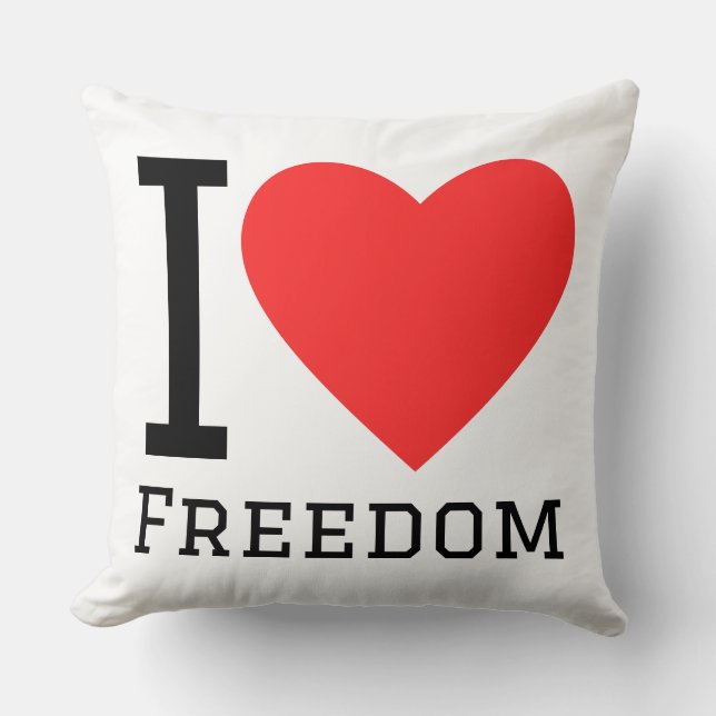 I love freedom cushion (Front)